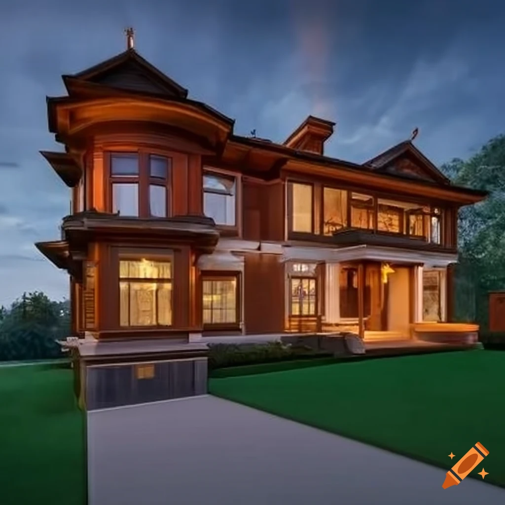 beautiful modern craftsman mansion