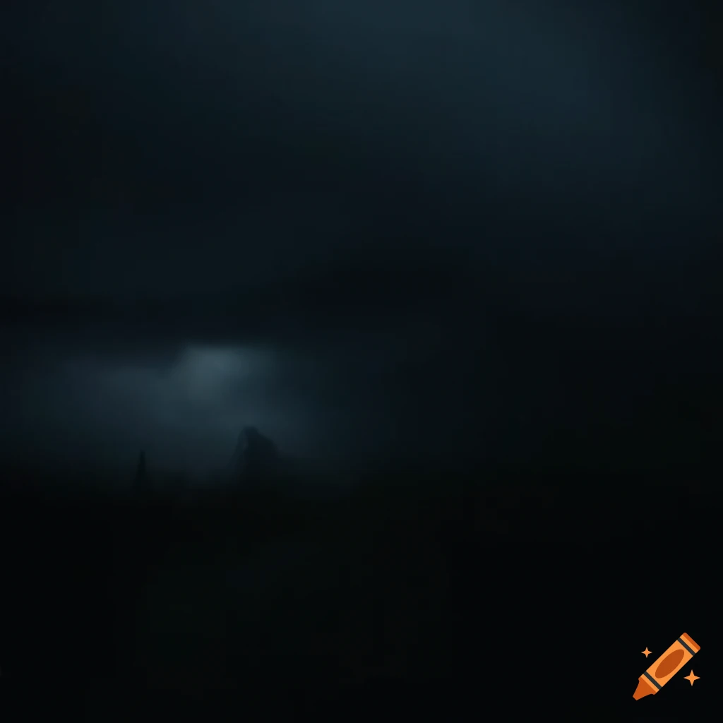 heavy rain on car windscreen at night