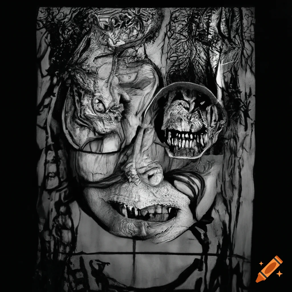 poster for the cerebral horror film "Kew Gardens"