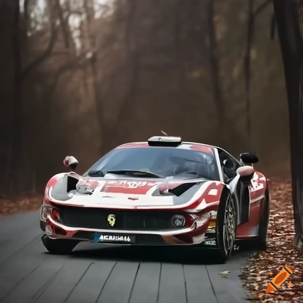 rally Ferrari