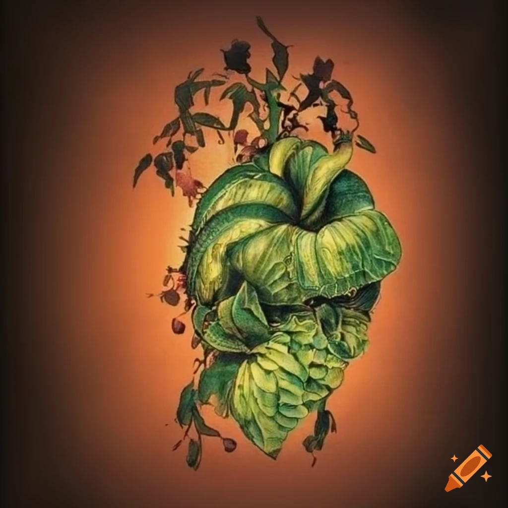 Unique vintage tshirt designs with plant scientific names on Craiyon