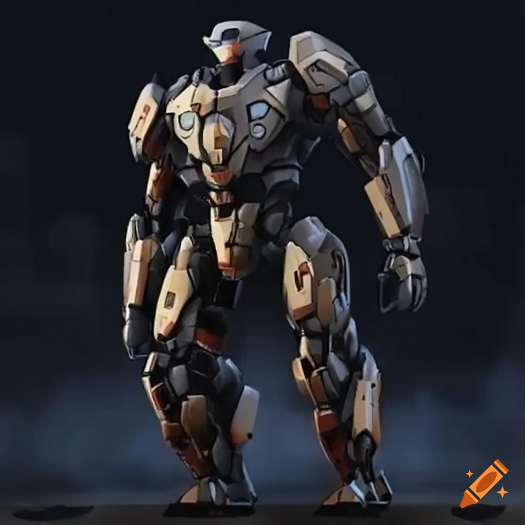 superhero-inspired mecha design