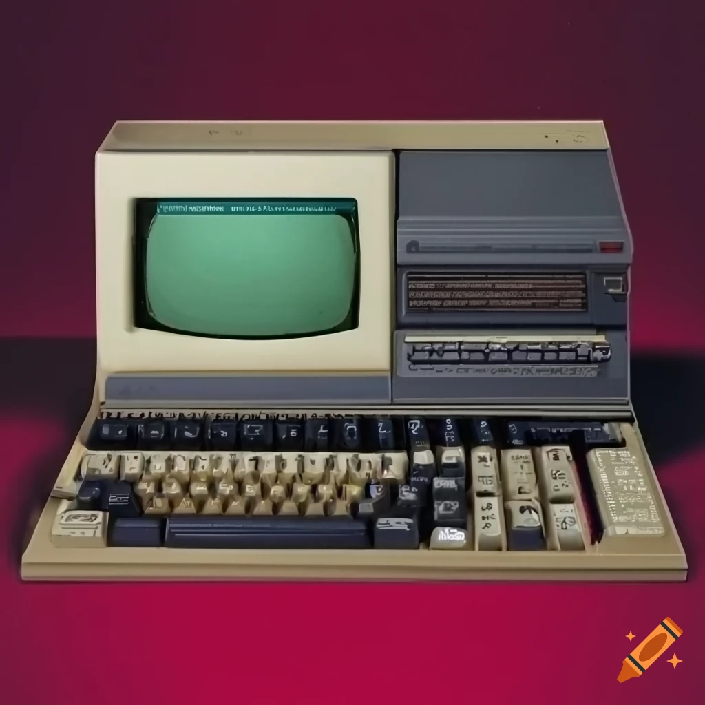 Commodore c64 computer on Craiyon