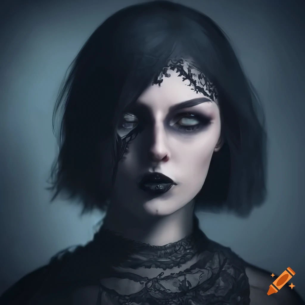 portrait of a mysterious elvish warrior