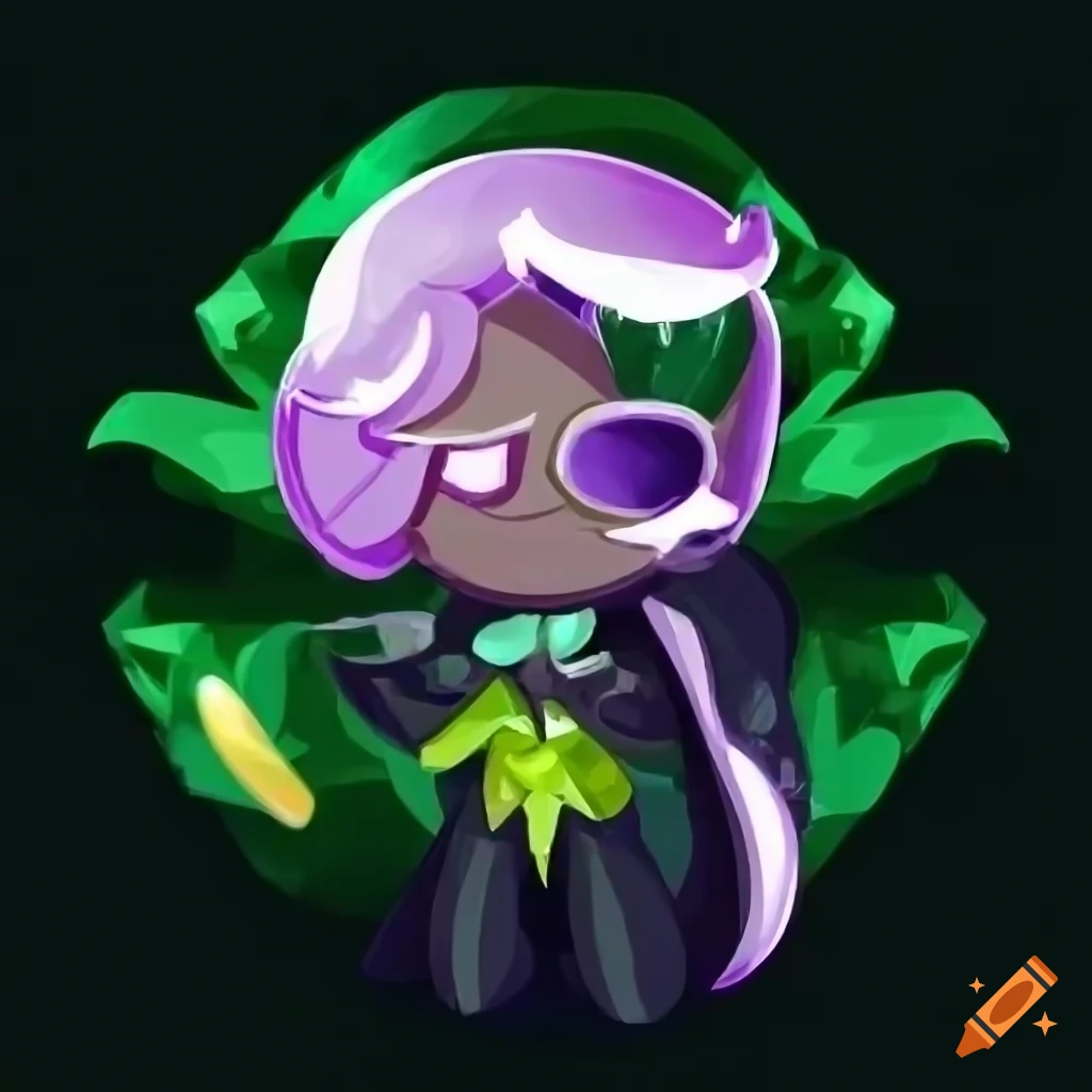 chibi character art of Starving Venom Draco Cookie