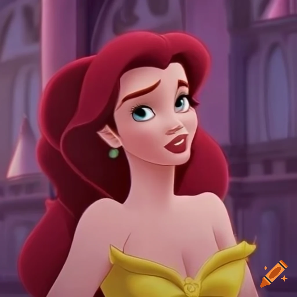 combined Disney princess character