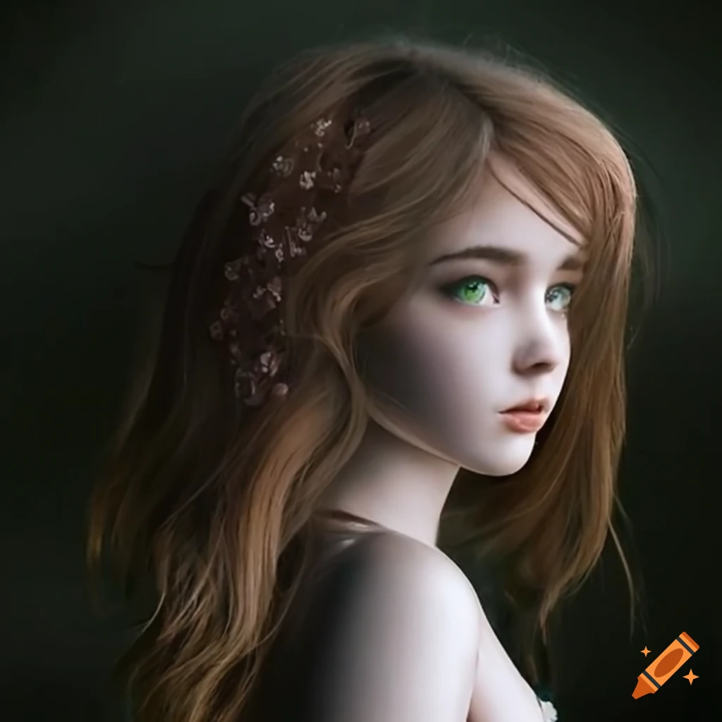 blossoming girl