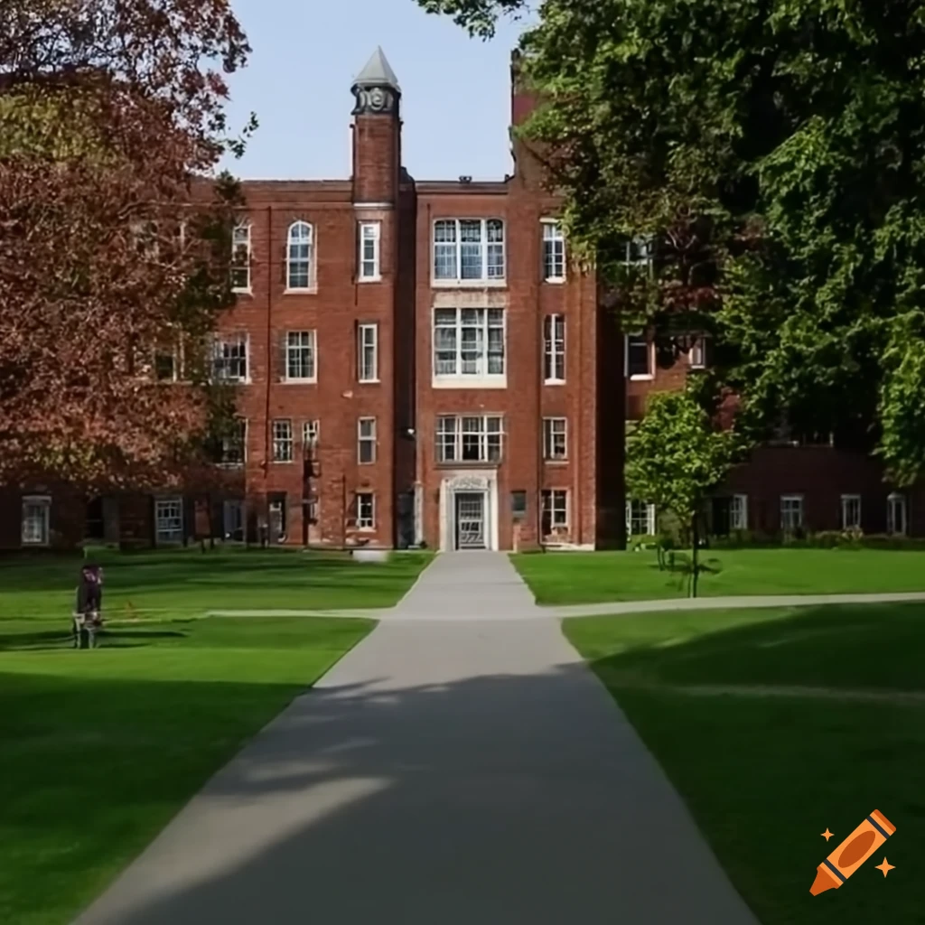 cover photo of a college campus