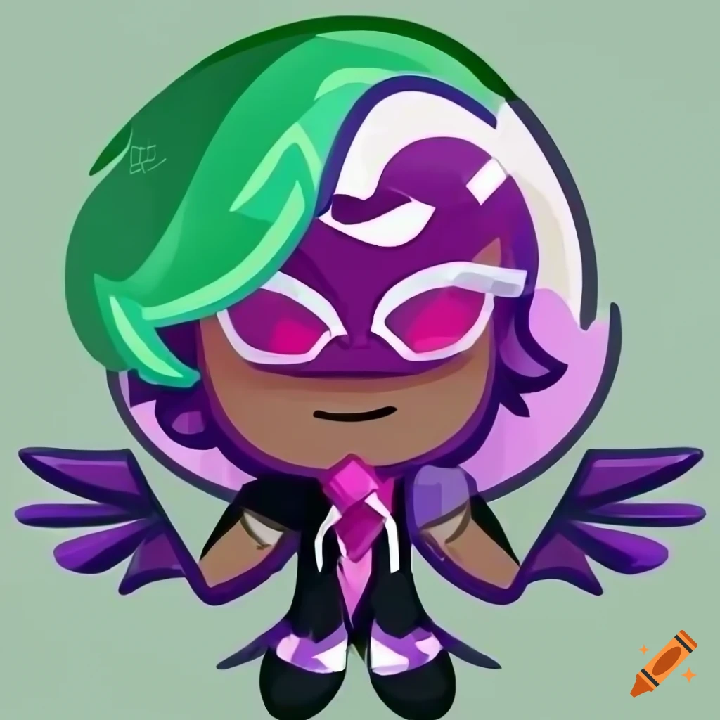 chibi character art of Starving Venom Draco Cookie