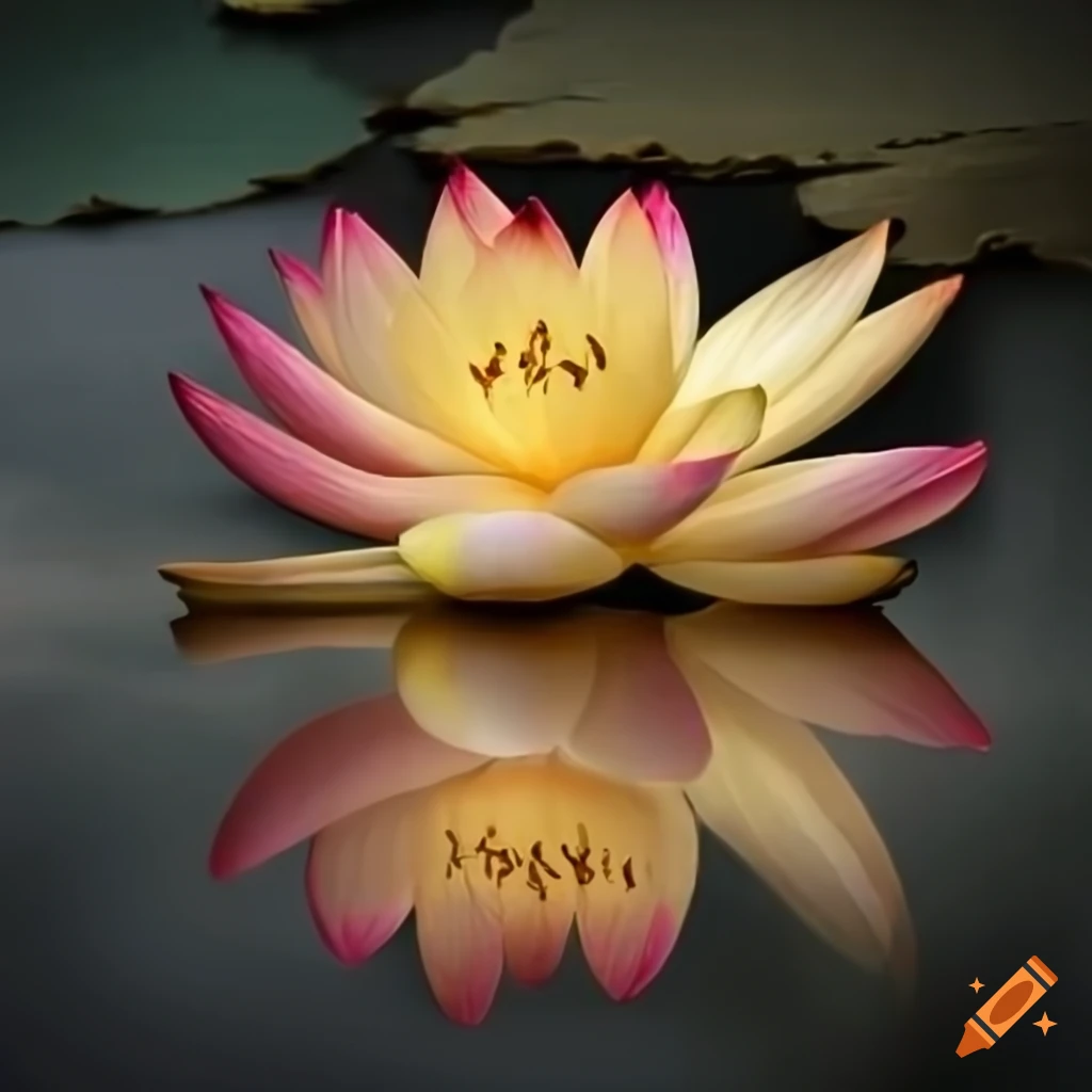 image of a gilded lotus