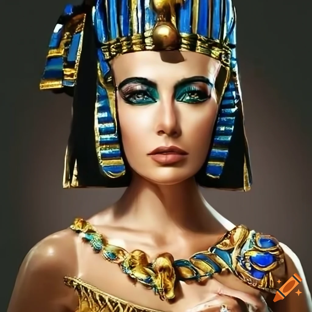 portrait-of-cleopatra-on-craiyon