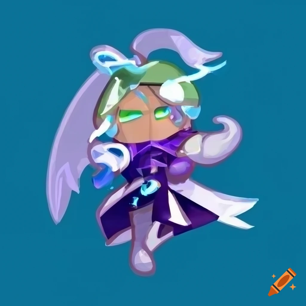 Chibi cookie character inspired by clear wings synchro dragon