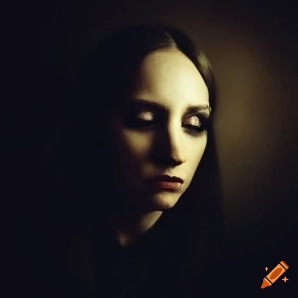image of a dark occult scientist
