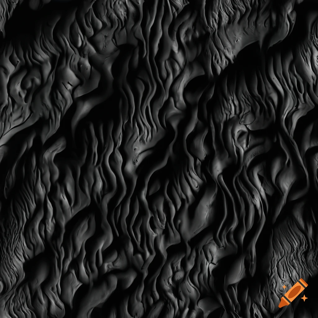 seamless black and white texture of a creature