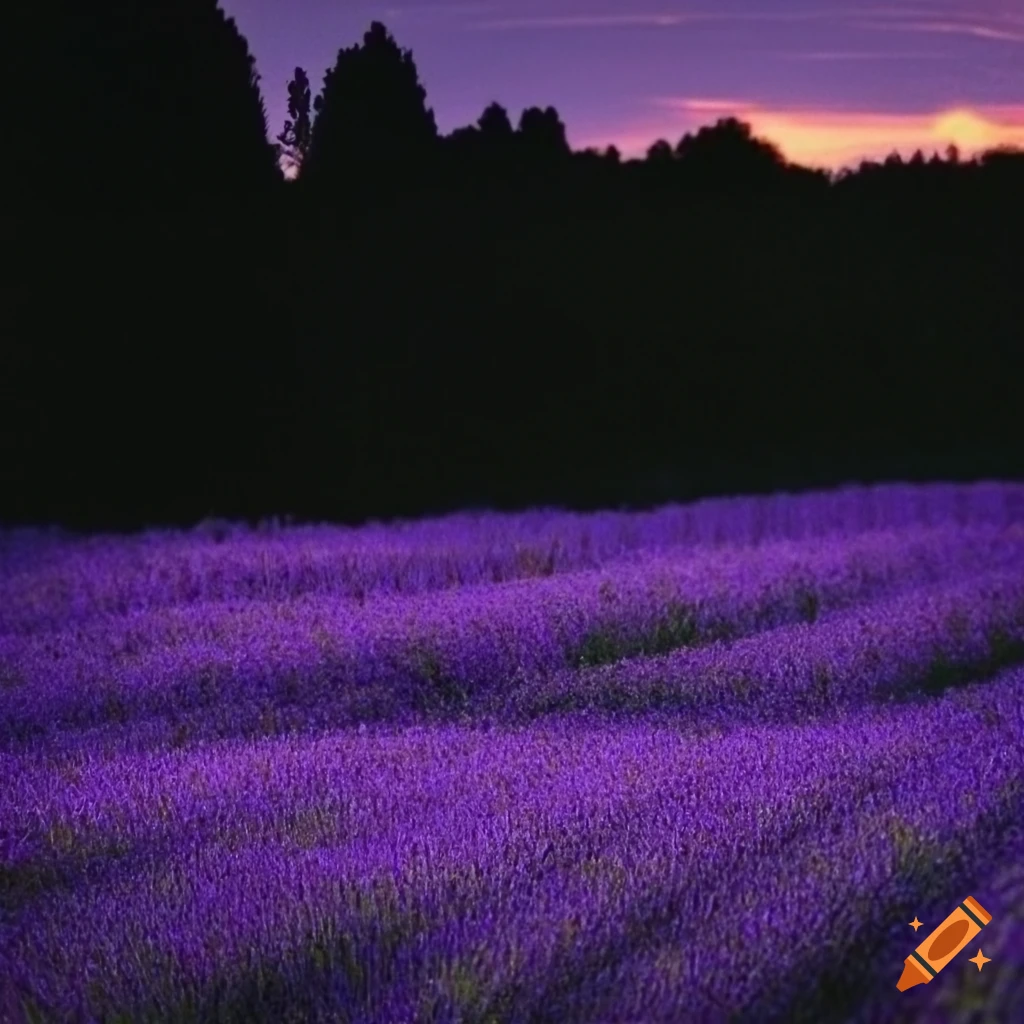 packaging design with lavender fields and lemons
