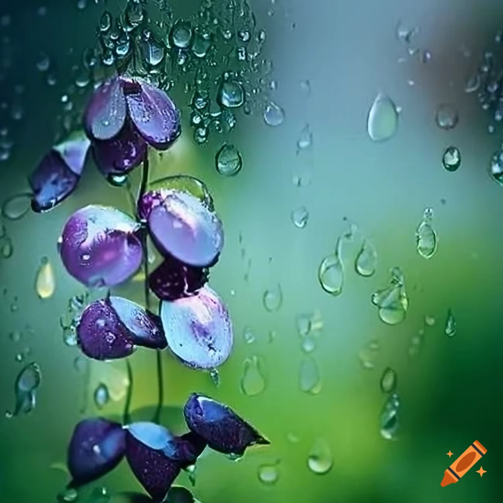 "Summer Rain" fragrance bottle