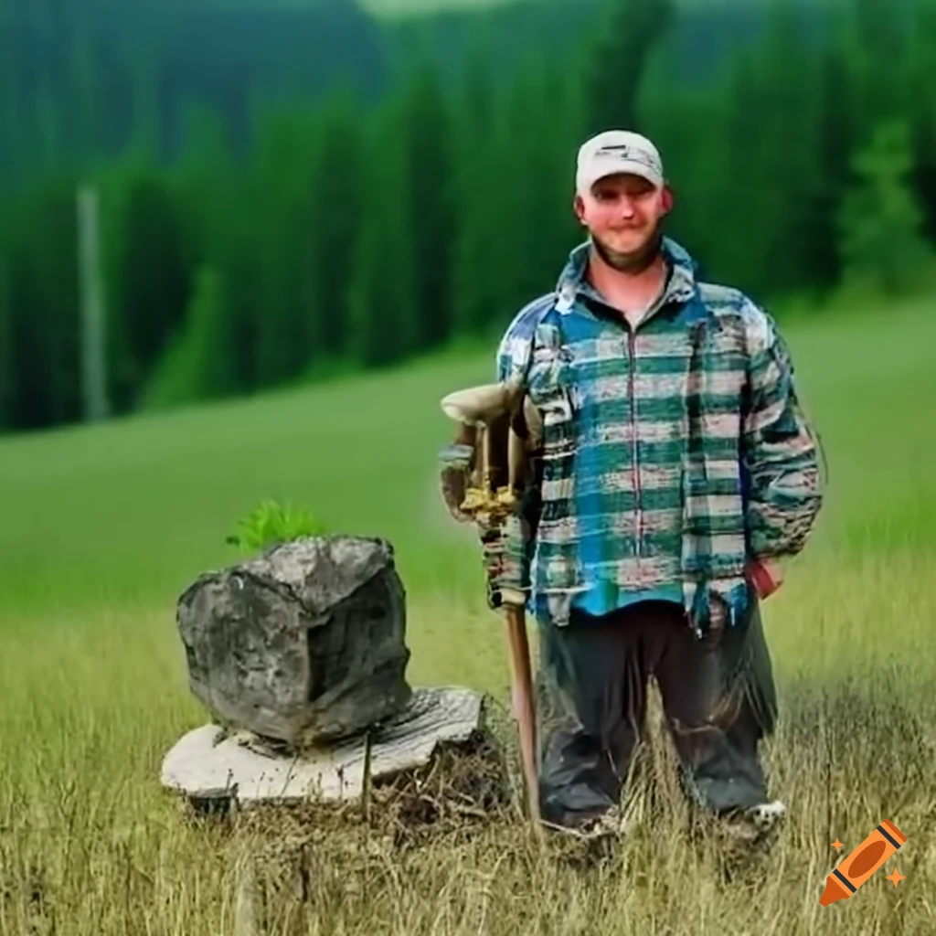 portrait of an Arkansas farmer