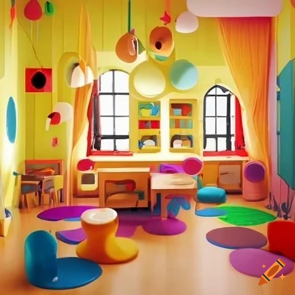 music room in a kindergarten
