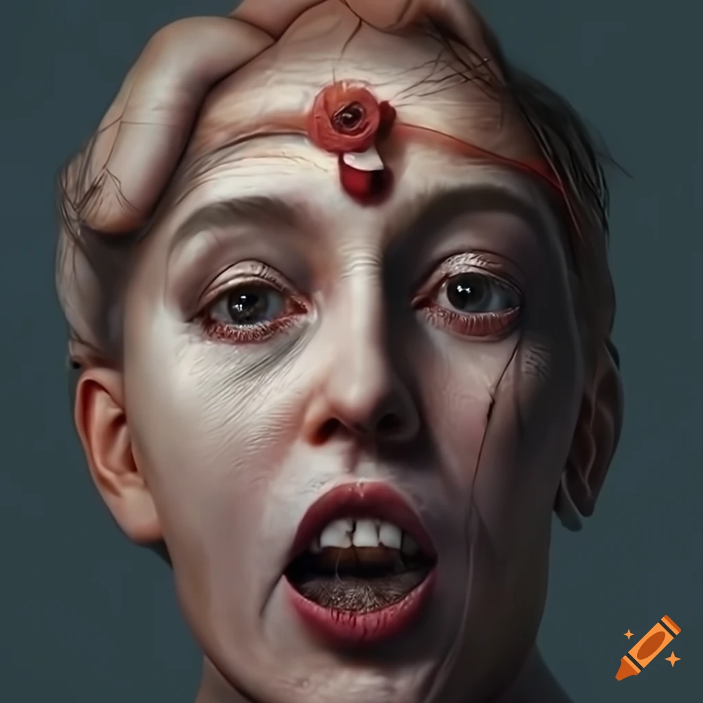 hyperrealistic 3D artwork with intricate details