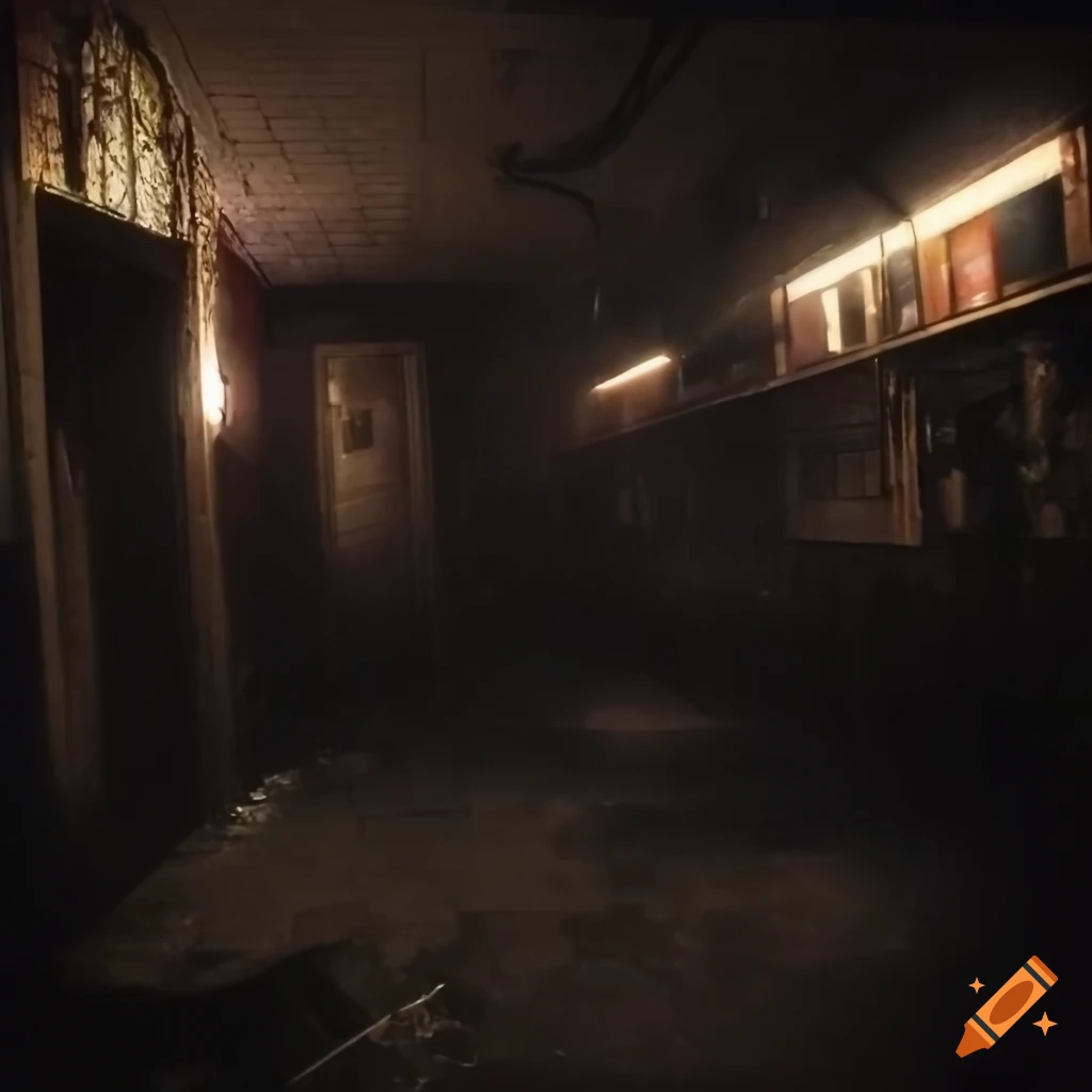 grind house corridor in New York in the 1980s