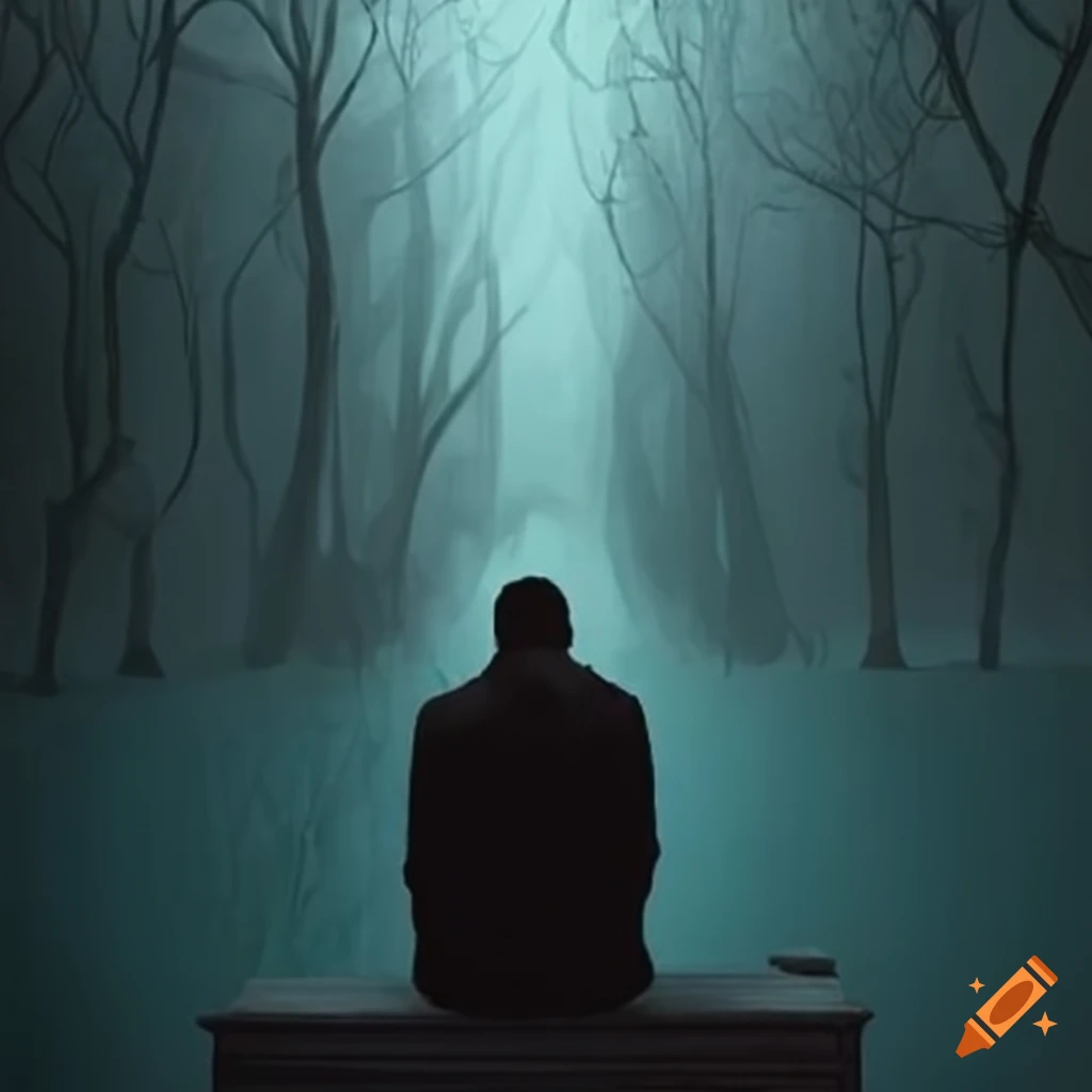 man in solitude