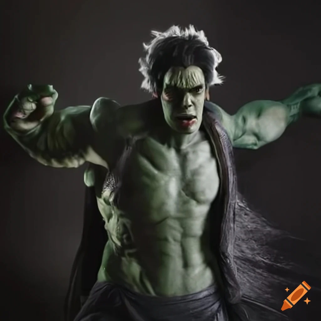 artwork of vampire version of The Hulk