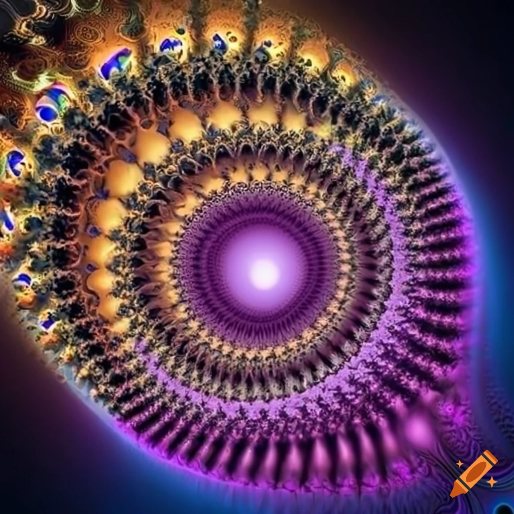 infinite fractal artwork