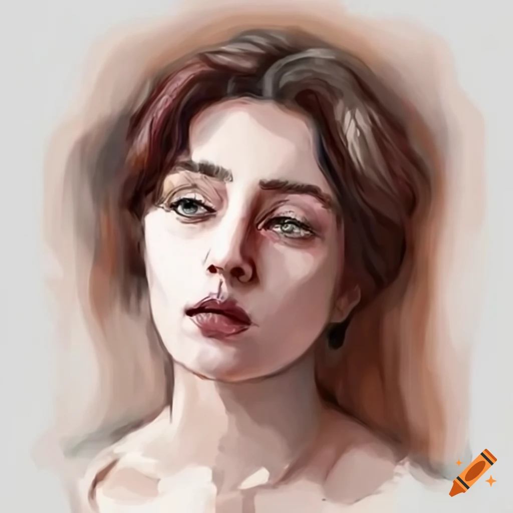 illustration of Marianne from Sense and Sensibility