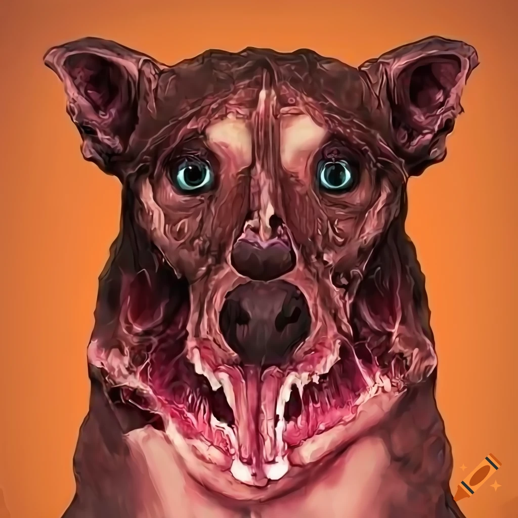 digital art of a raw T Bone steak