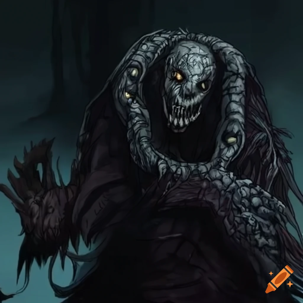 death element monster from Ordem Paranormal
