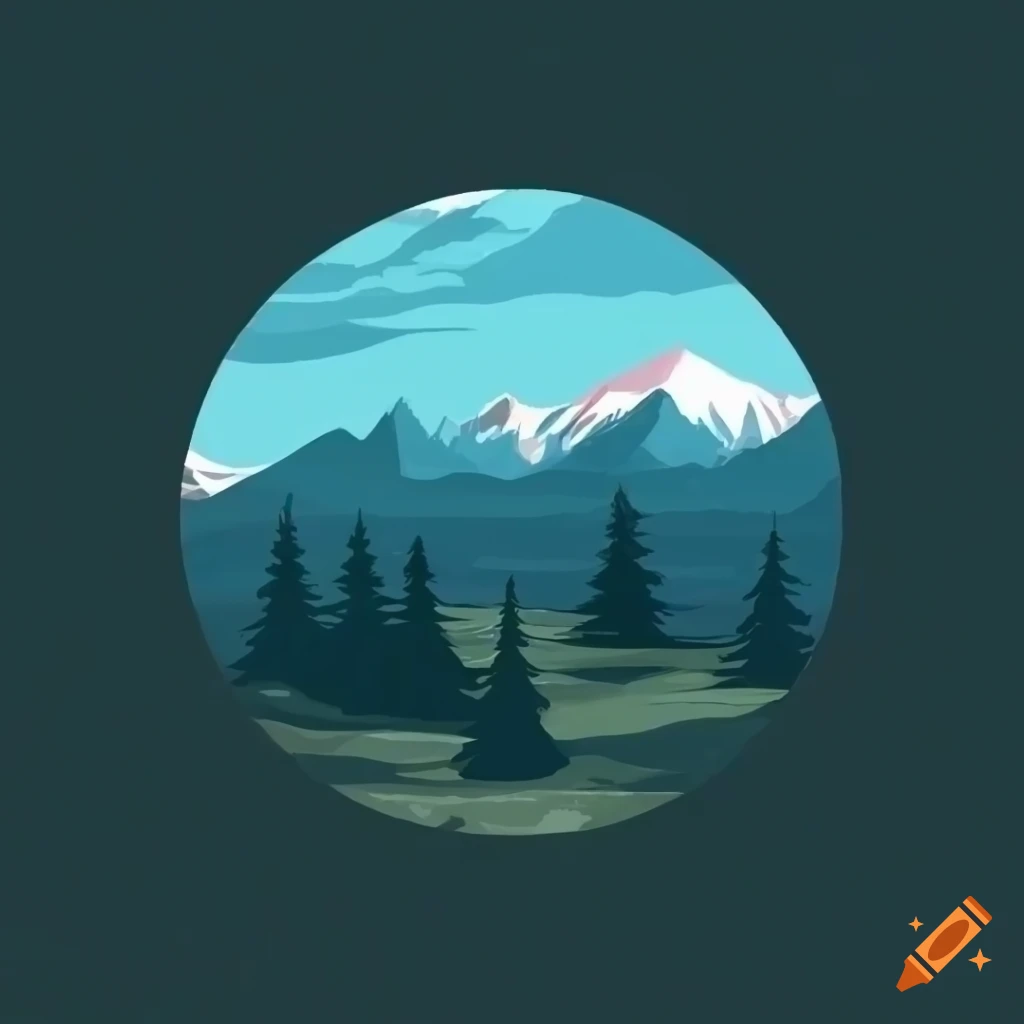 minimalistic logo design for WoodsNViews