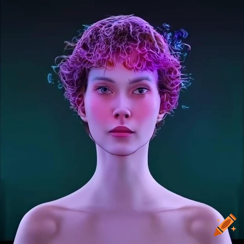 Non-binary ai representation on Craiyon