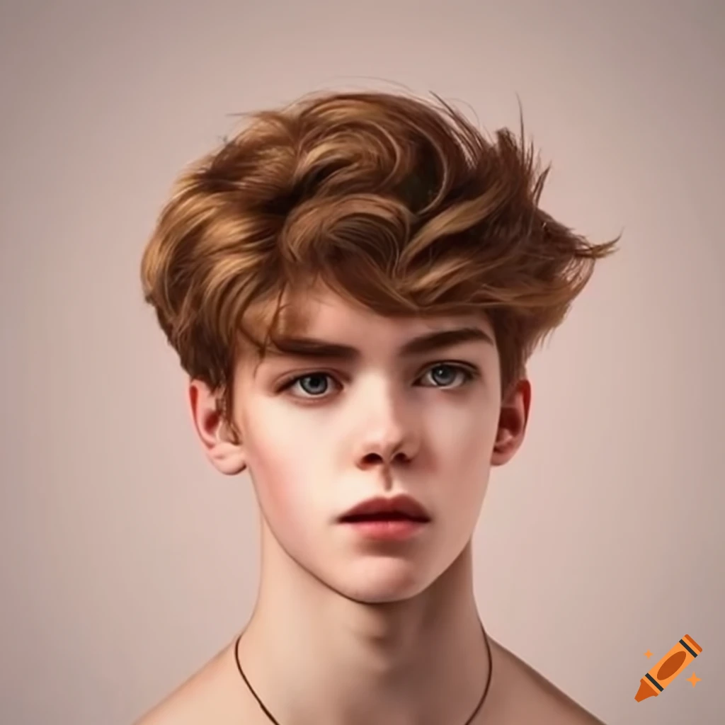 teenager-with-light-brown-hair-on-craiyon