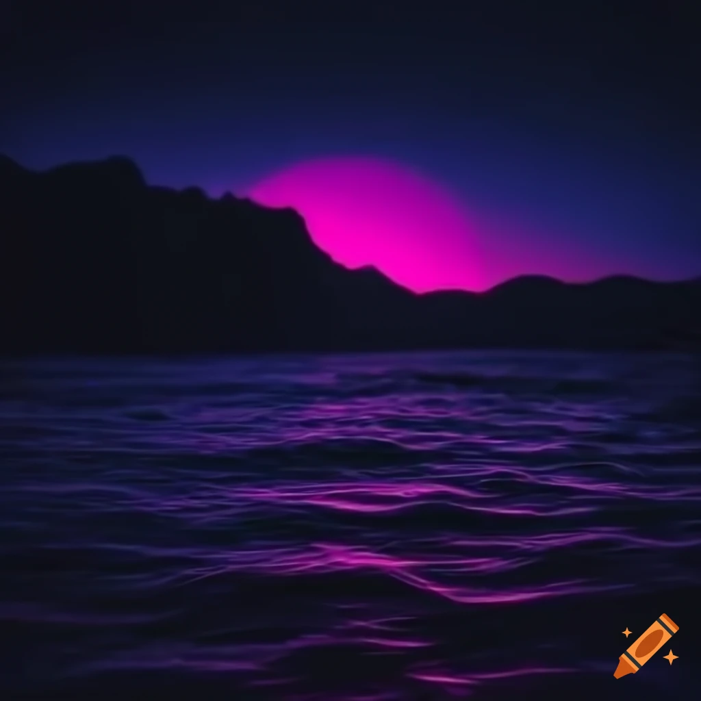 synthwave minimalist design