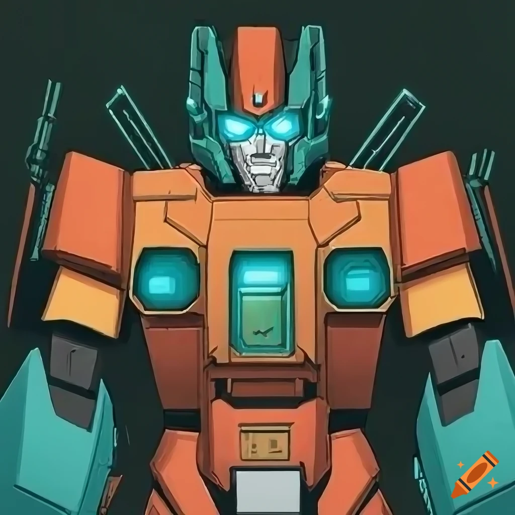 Digital art from idw transformers comics on Craiyon