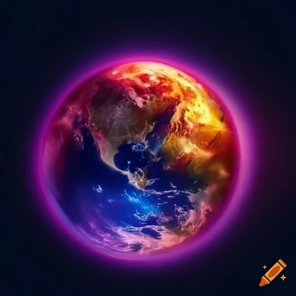 conceptual art representing the end of the world