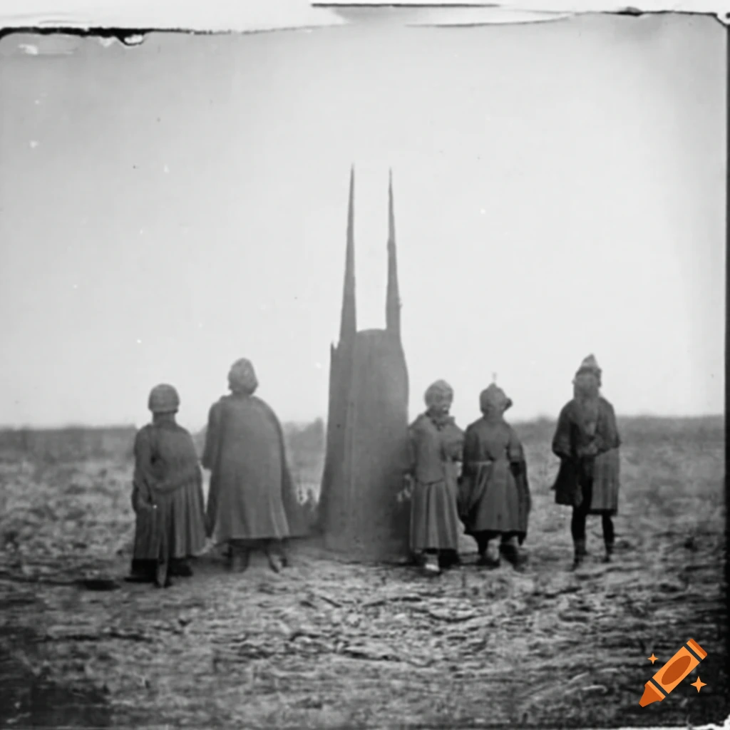 image of the Tunguska event in 1908