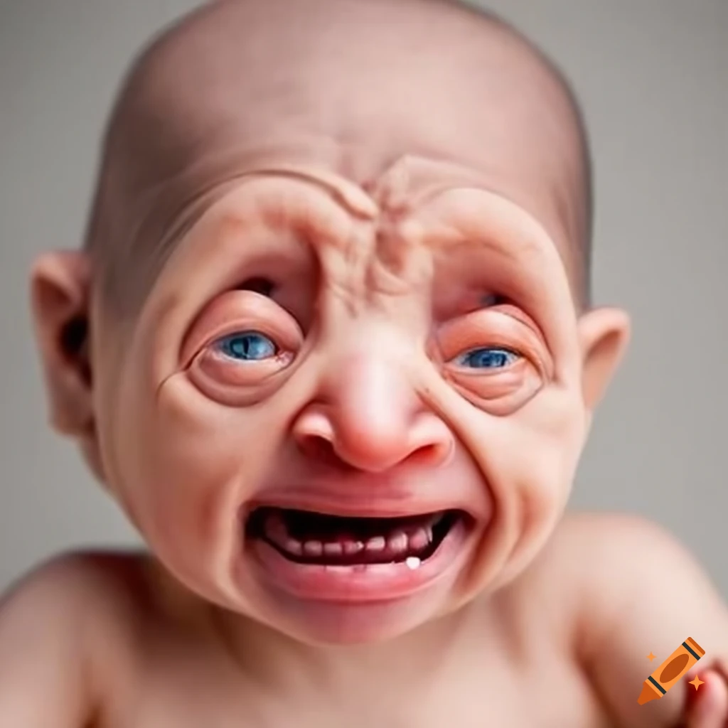 funny and unique baby photo