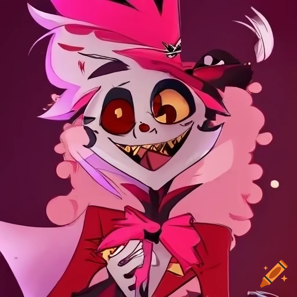 Hazbin hotel original character on craiyon