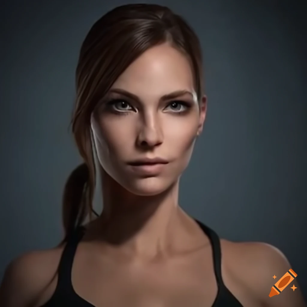 Lara Croft Character From Video Games On Craiyon