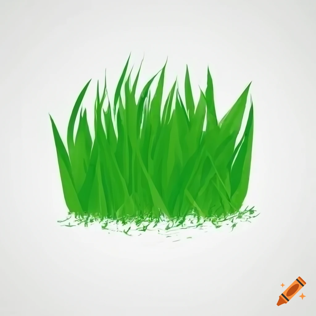 logo of grass in binary code
