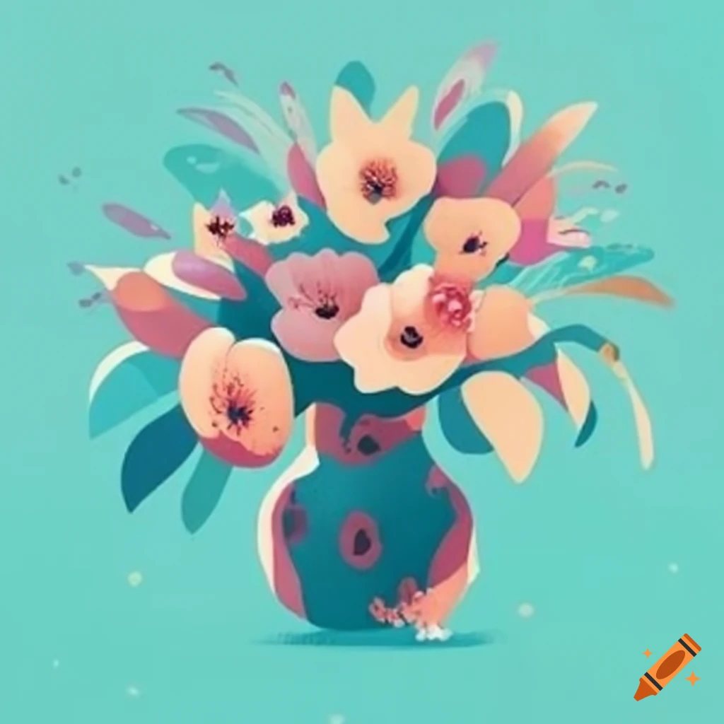 modern flower arrangement
