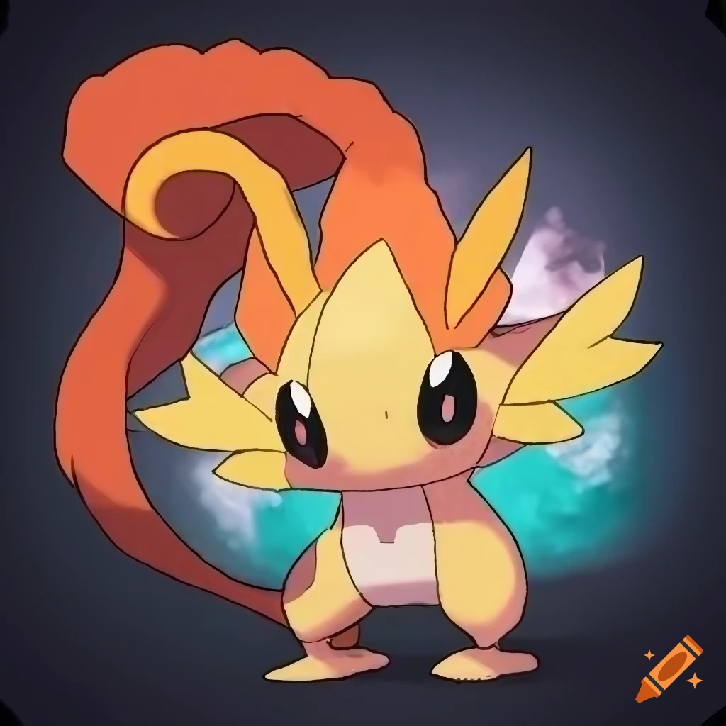 fan art of a Fakemon starter