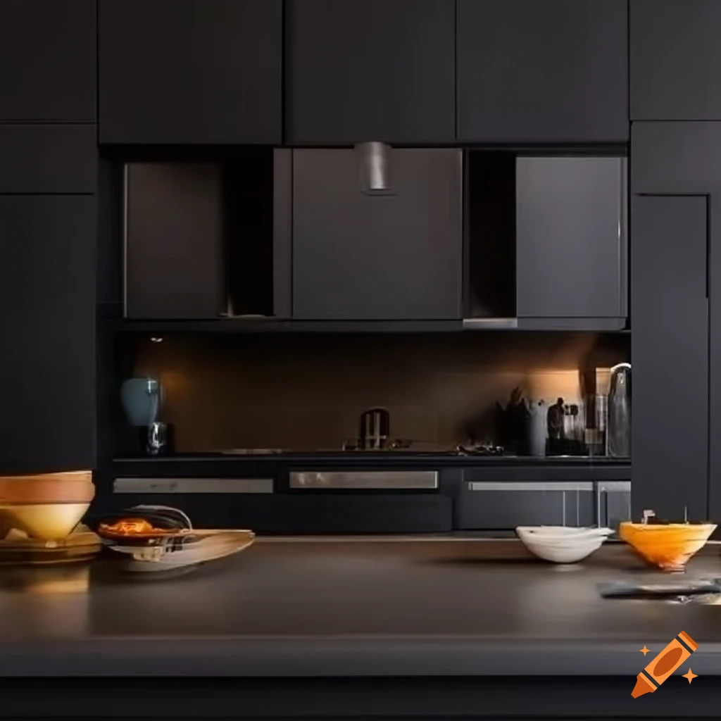 Custom kitchen design on Craiyon