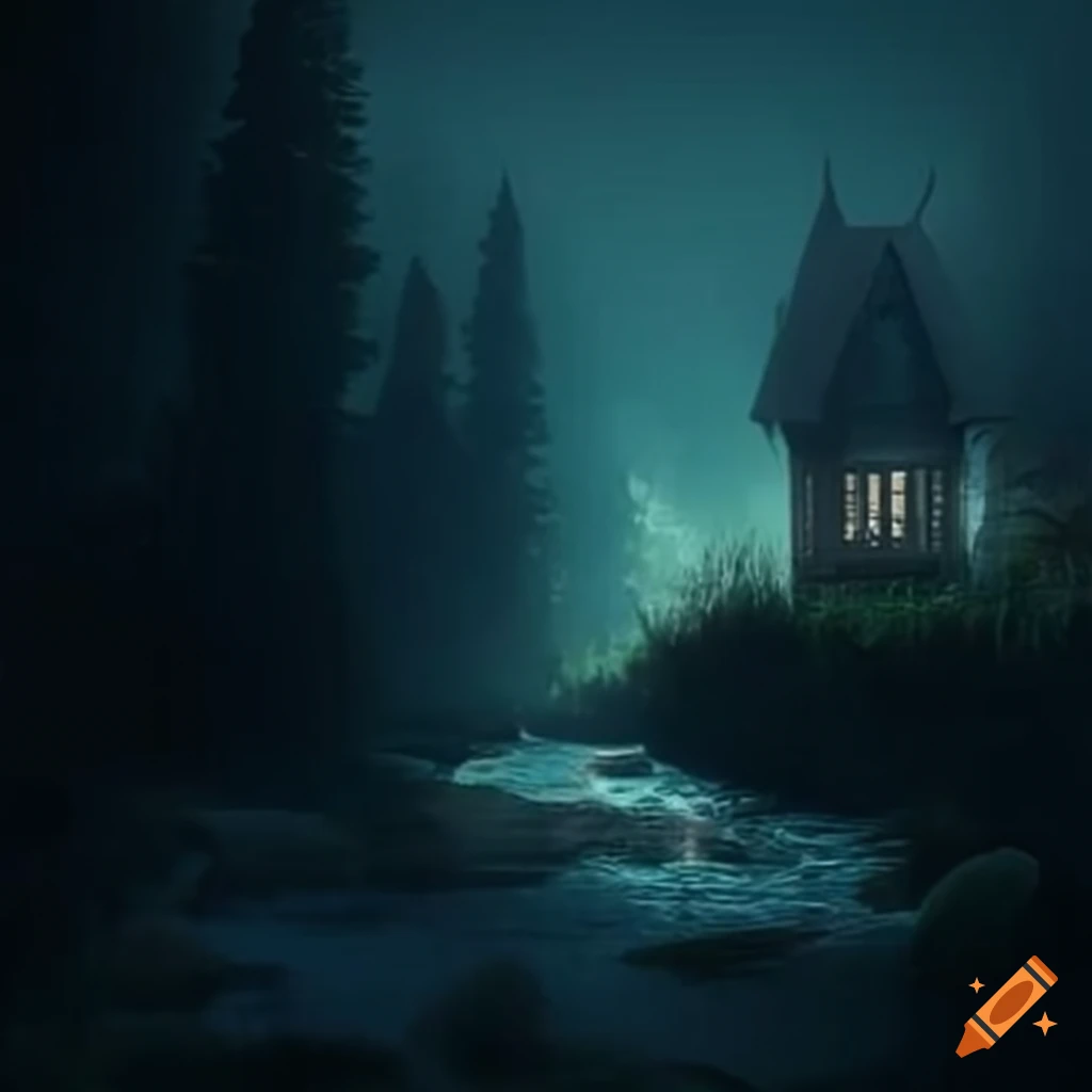 illustration of a fairy tale scene