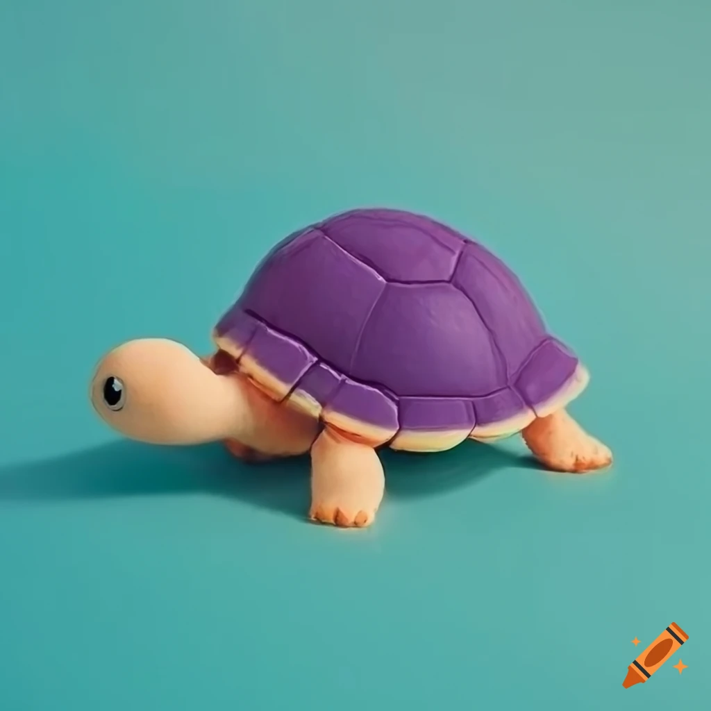 pastel turtle toy