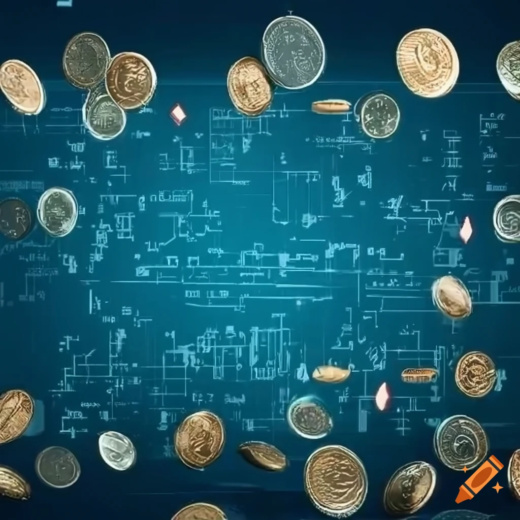 High-tech classroom with floating numbers and math equations on Craiyon