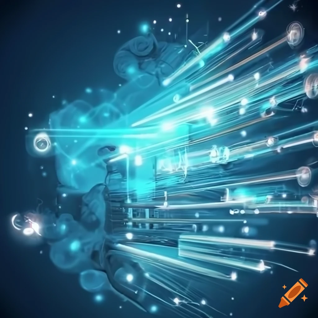 Ultra realistic depiction of tcp/ip network connections on Craiyon