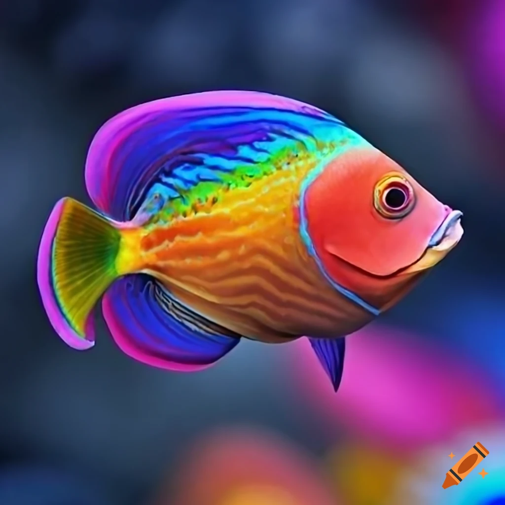 Colorful fish discount
