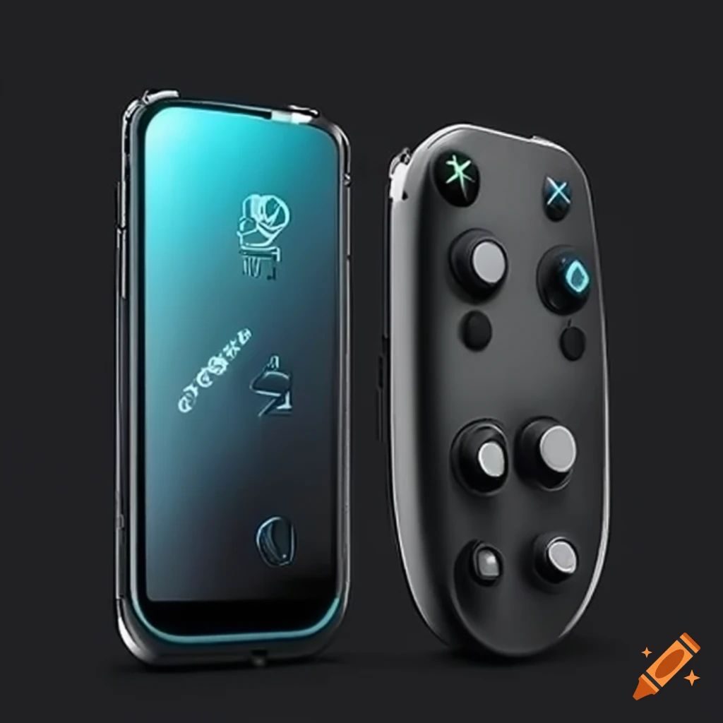 mobile phone with a game controller